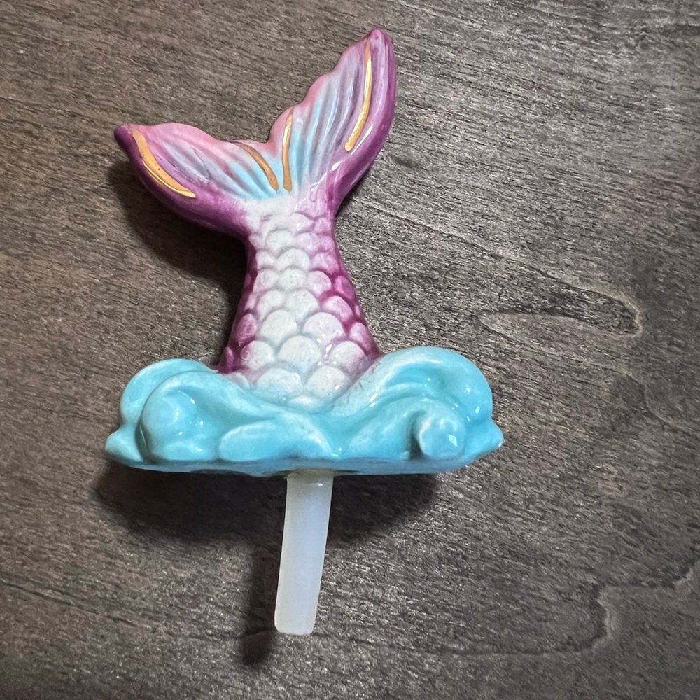 Nora Fleming Retired Mermaid Tail Mini